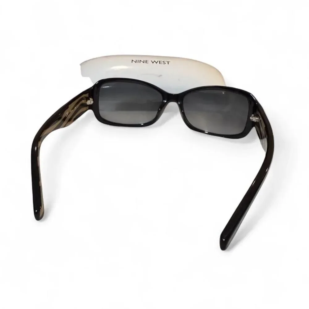 Nine West Women's Black and Brown Sunglasses
